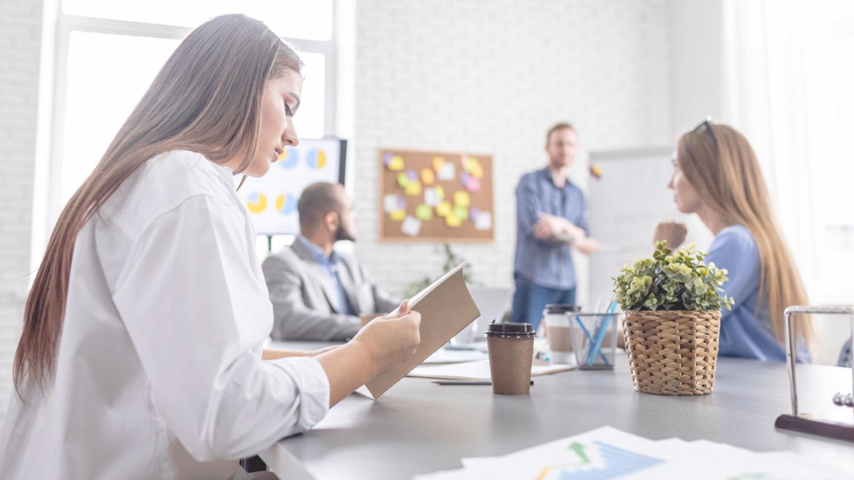 Finanzplanung am Arbeitsplatz